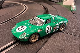 Slotcars66 Ferrari 250 LM 1/32nd scale Fly slot car Le Mans 1968 #21 